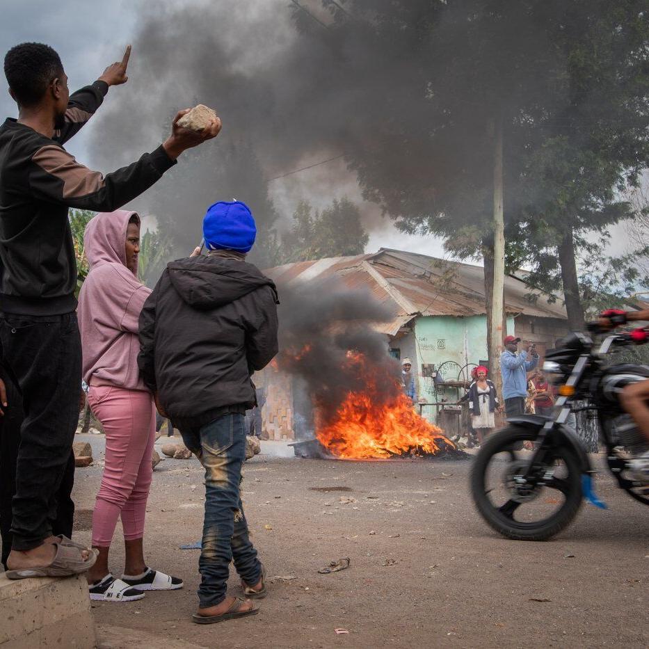 Protests over Tanzania's electoral results enter a third day